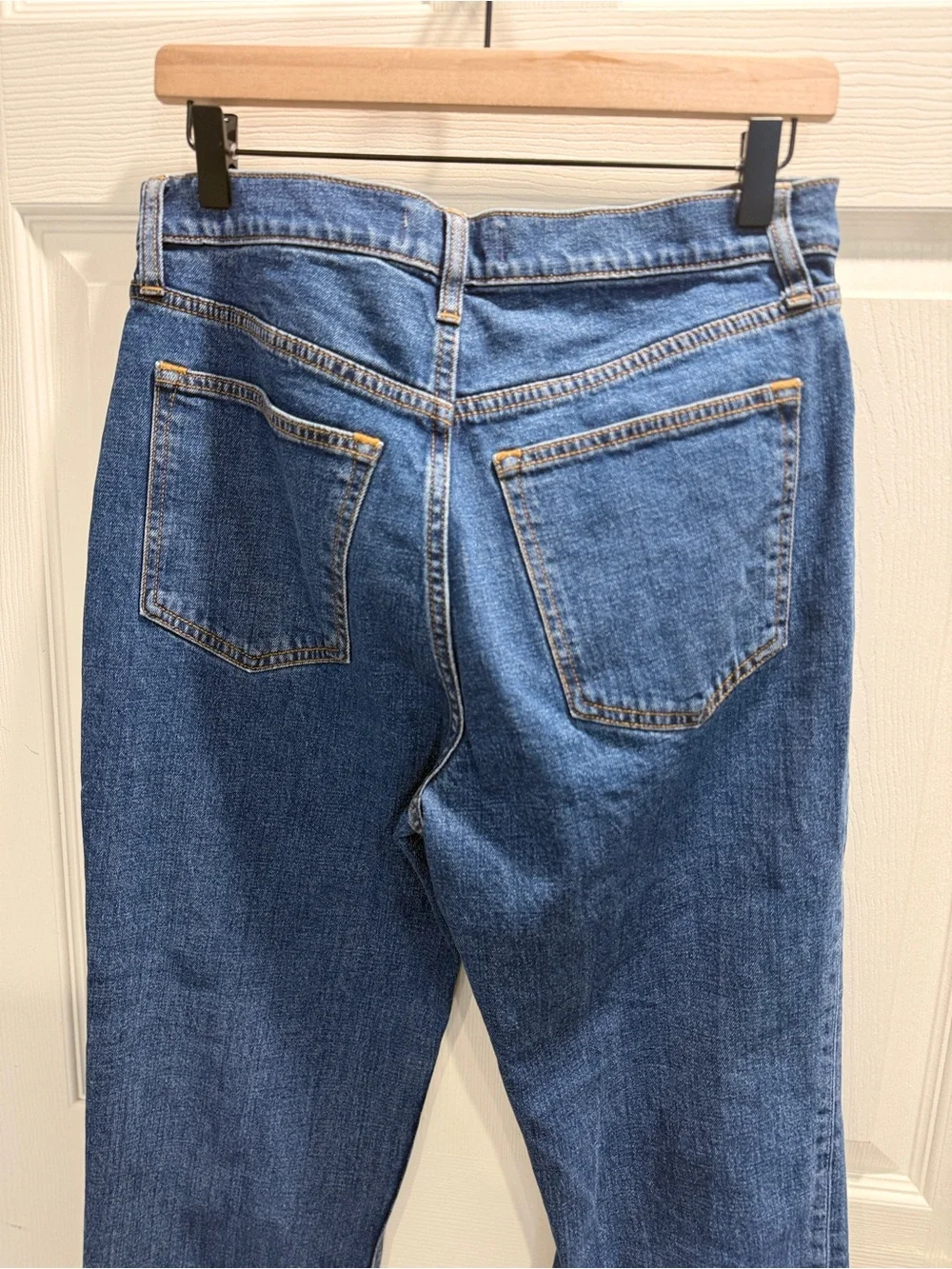 Abercrombie and Fitch Ultra High Rise Ankle Straight Jean-30 Long-NWT - Picture 12 of 12